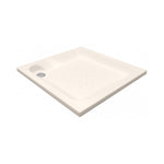 Sanipure Semplice Square Shower Tray 90 x 90 × 7 cm Pergamon