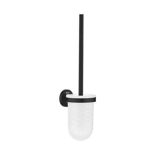 Grohe Essentials Toilet Brush Set Matte Black