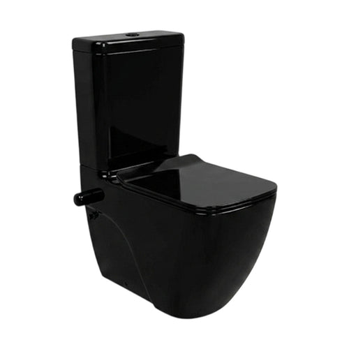 Lecico Matrix Square Close-Coupled Toilet Glossy