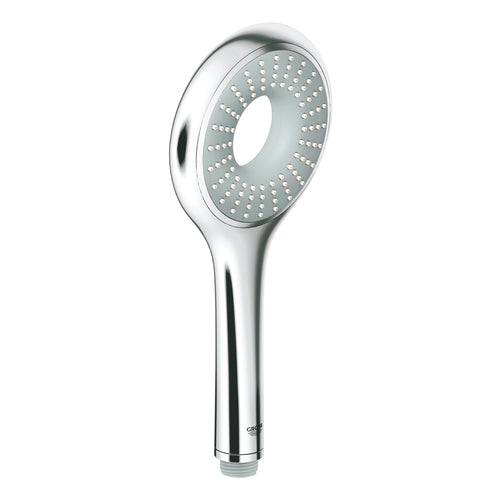 Rainshower Icon Hand Shower Chrome and light gray Grohe