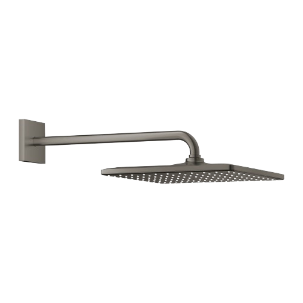 Grohe Rain Shower Mono Head Shower Brushed Graphite