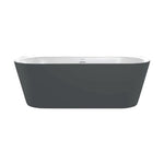 Duravit Angelo Seamless Bathtub 170 X 75 cm Grey