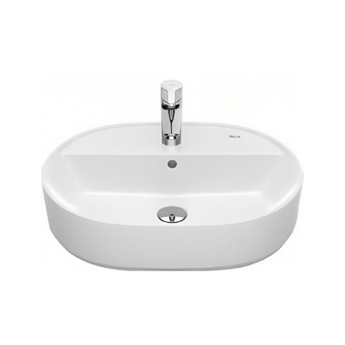 Roca The gap Bathroom Basin Over Counter Top Oval 55x40 cm