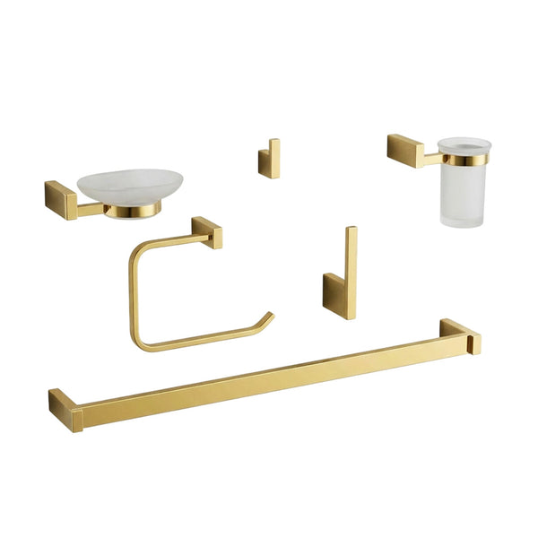 Alsa Brassin Bathroom Accessories Set