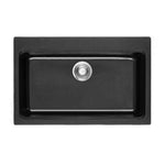 Beroia Granite Kitchen Sink 48×76 cm Black