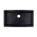 Beroia Granite Kitchen Sink 81×46 cm Black