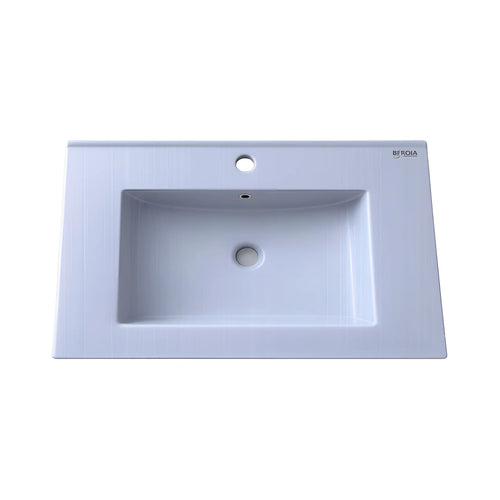 Local white washbasin 60 cm