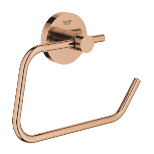 Grohe Essentials Toilet Paper Holder Essentials Glossy Rose Gold