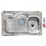 Purity Kitchen Sink 85×51 cm Stainless