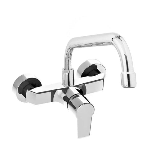 Sardesign Adore Wall Mounted Kitchen Mixer Chrome