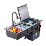 Hans Kitchen Sink 115×51.5×50 cm Gray