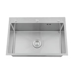 Drop Kitchen Sink 49×90 cm Stainless Steel