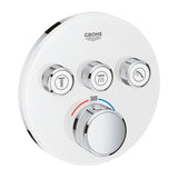 Grohe Gohtherm Rounded Concealed Mixer Glass