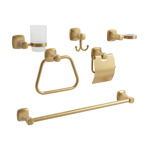 Alsa Brassin Bathroom Accessories Set Matt