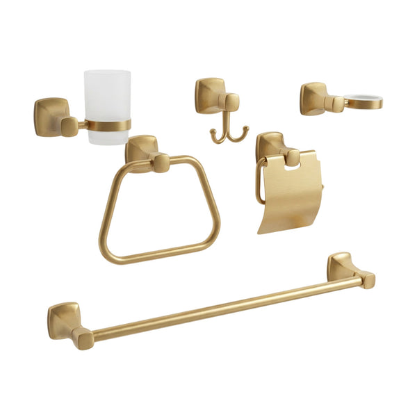 Alsa Brassin Bathroom Accessories Set Matt