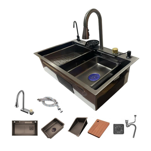 Smart Kitchen Nano X1 Kitchen Sink 76×48 cm