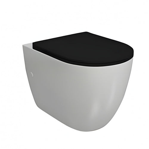 Sarreguemines Icon Wall-Mounted Toilet White