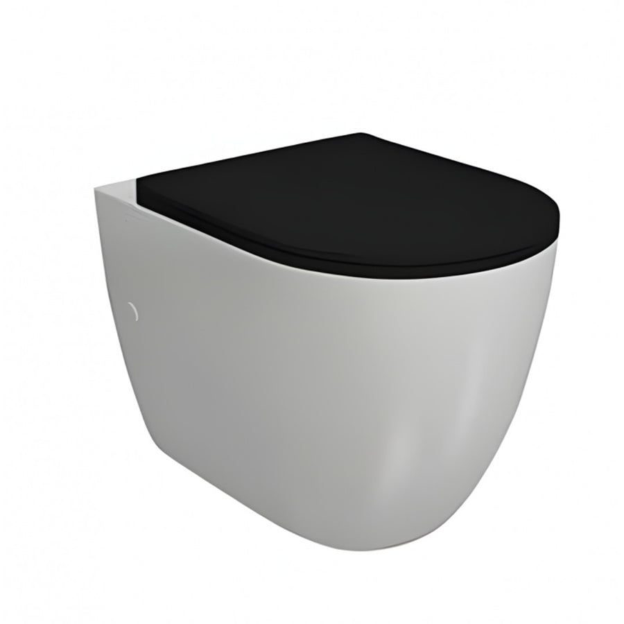 Sarreguemines Icon Wall-Mounted Toilet White