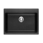 Beroia Granite Kitchen Sink 79×50 cm Black