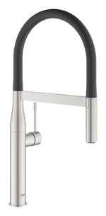 Grohe Essence High-Neck Kitchen Mixer Supersteel