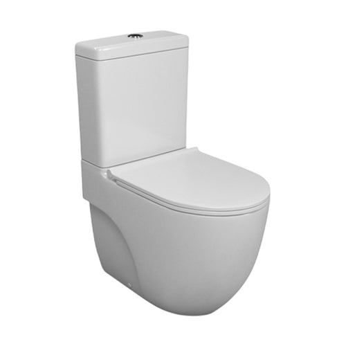 Lecico Matrix Round Close-Coupled Toilet