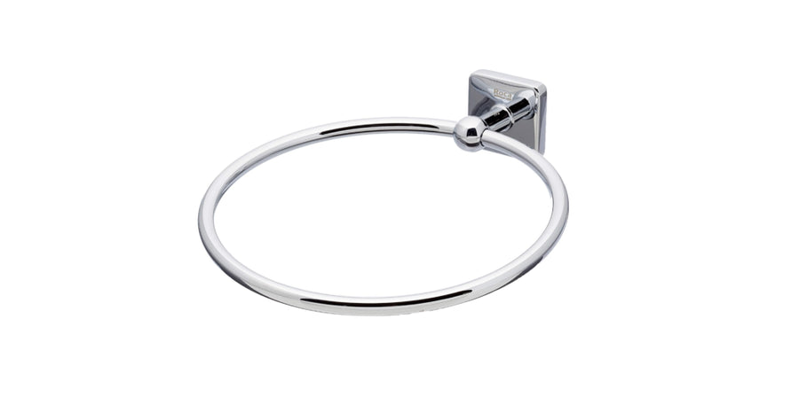 Roca Twin Towel Ring Chrome