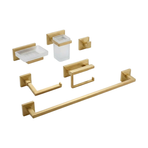 Alsa Brassin Bathroom Accessories Set Matt