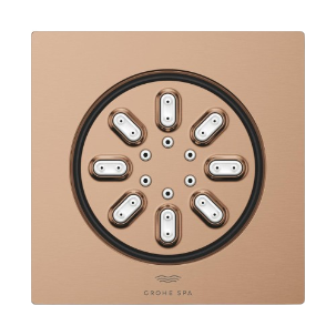 Grohe Rainshower Aqua Square Jet Matt Rose Gold