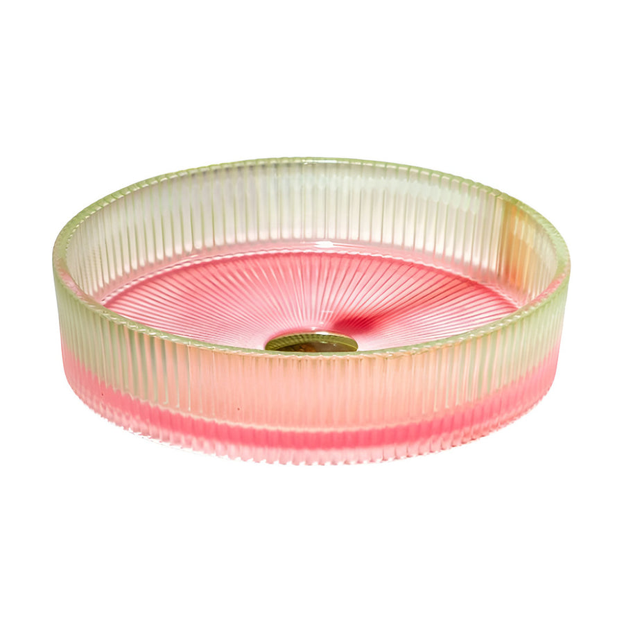 Drop Decorative Round Glass Wash Basin