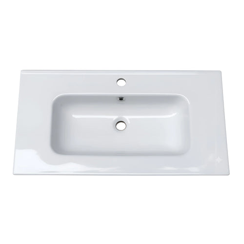 Local Roca white washbasin 80 cm