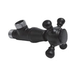 Angle valves 1/2 Mista Black Sarrdesign