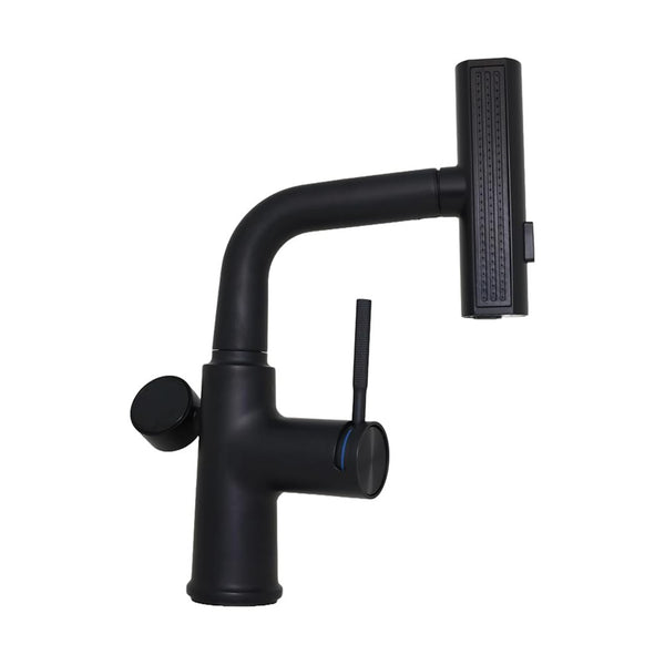 Drop Pullout Kitchen Mixer Black