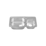 Hans Cico Kitchen Sink 87 × 48 cm Stainless