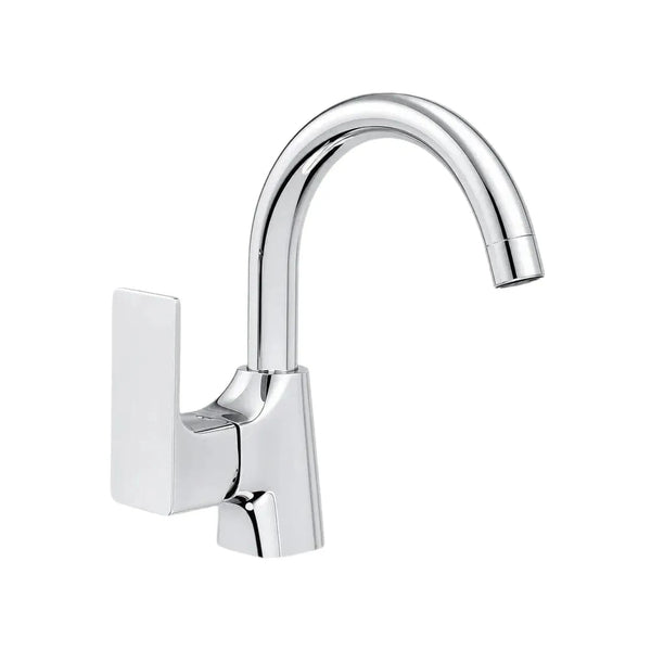 Marks Basin Mixer with Swivel Spout