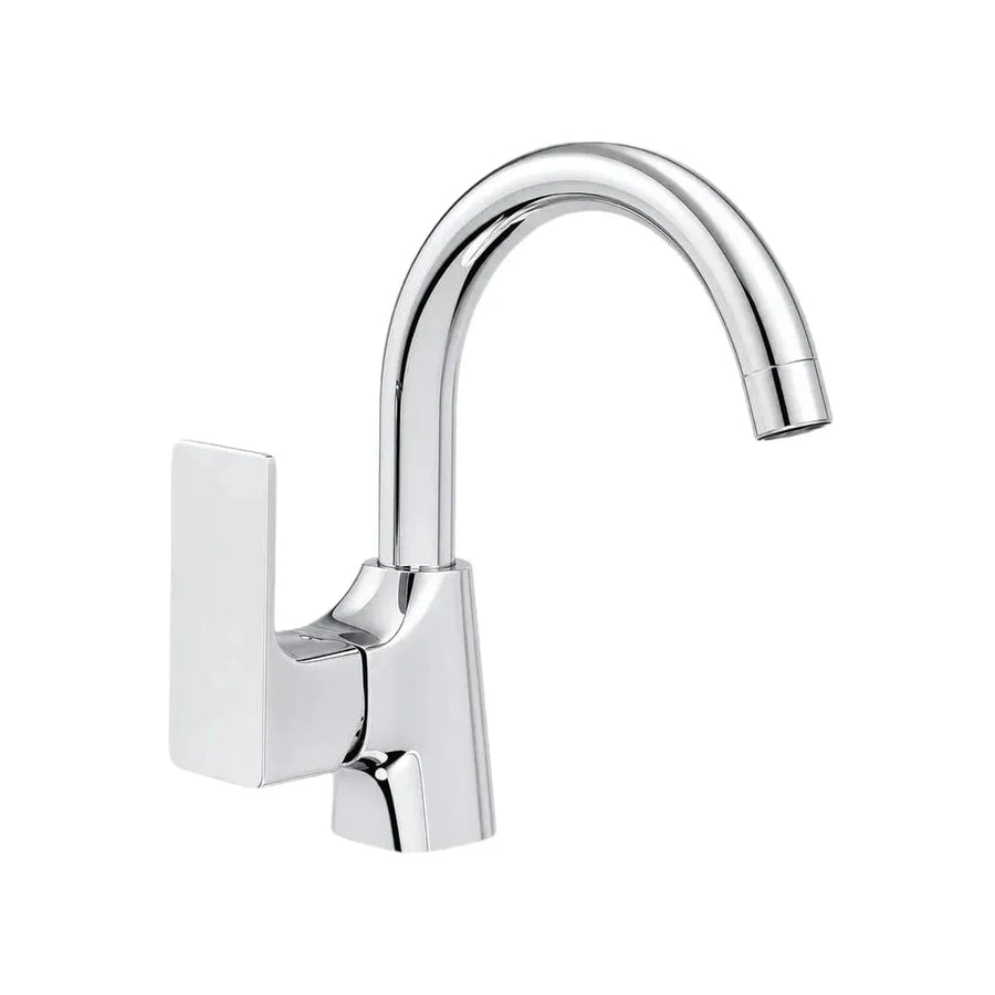 Marks Basin Mixer with Swivel Spout