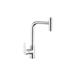 Pull-Out Kitchen Mixer with Swivel Head
