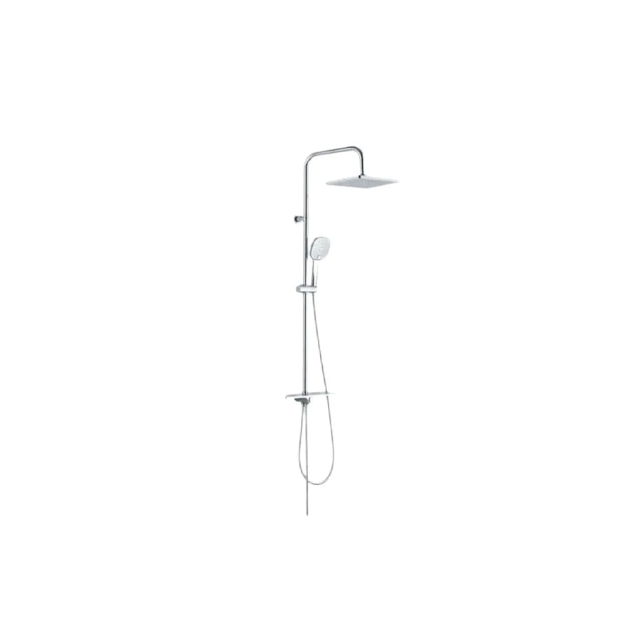 Round Shower Column 2-in-1