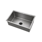 هانز Handmade Kitchen Sink 51 × 46 cm Stainless with Drain