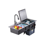 Hans Handmade Kitchen Sink 40.5 × 51 cm Stainless