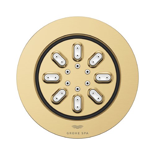 Circular Jet Aqua bruched Gold Grohe