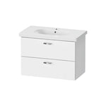 Duravit XBase Vanity Unit, 2 drawers (for D-Code basin 85 cm)