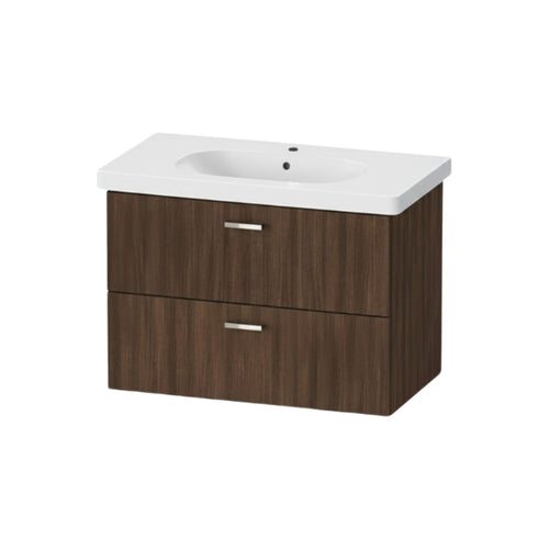 Duravit XBase Vanity Unit, 2 drawers (for D-Code basin 85 cm)
