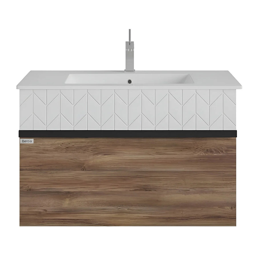 Beroia Furniture Unit with Washbasin 80×46 cm Rich
