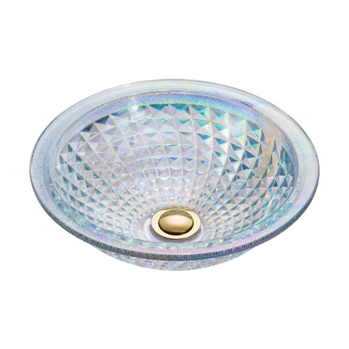 Drop Round Glass Countertop Wash Basin