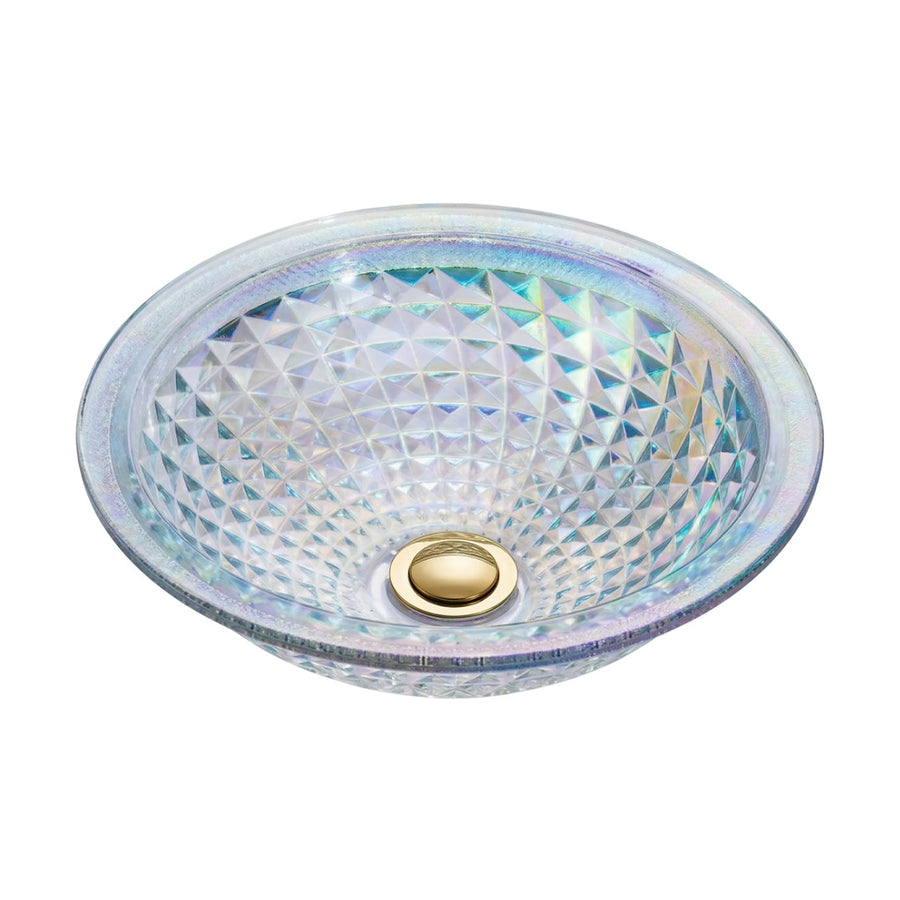 Drop Round Glass Countertop Wash Basin