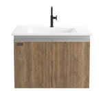 Beroia Furniture Unit with Washbasin 60×46 cm Brown pesaro