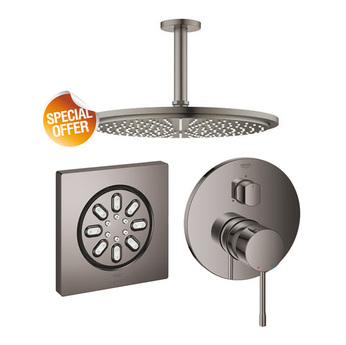 Grohe Aqua Graphite Spray Jet Collection