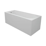 Sanipure Trevi Seamless Rectangle Bathtub 170 x 70 x 55 cm White