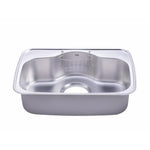 Hans Kitchen Sink 74×51 cm Stainless Steel