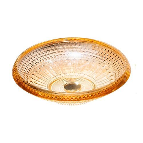 Drop Decorative Round Glass Wash Basin
